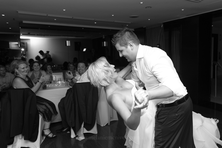 first dance at reception